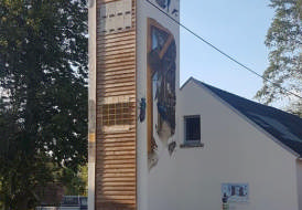 Umnutzung alter Schlauchturm zum Artenschutzturm